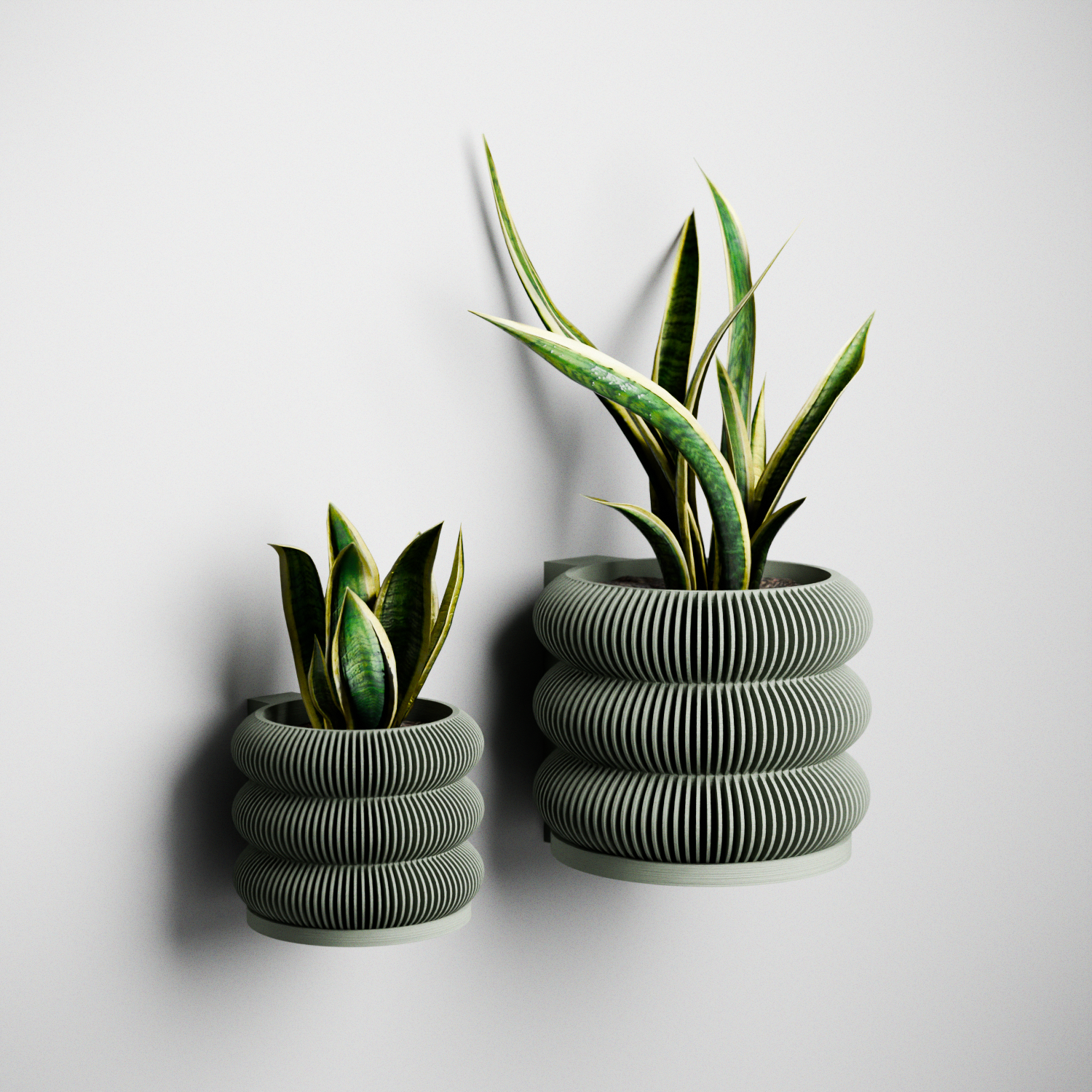 Wall Planter - Triple BUBBLES